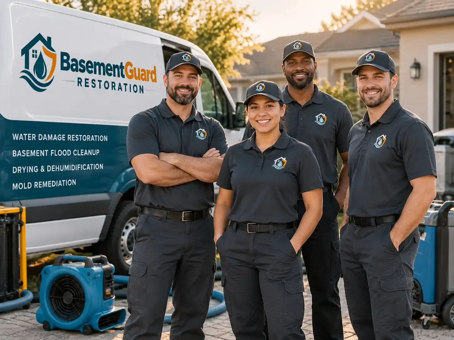 Basement Water Damage Restoration company in Garrison, IA